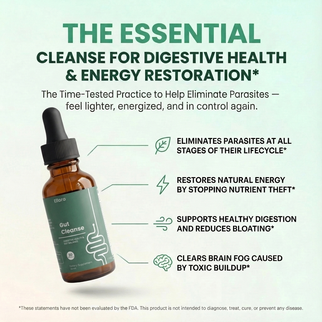 Ellora GutCleanse 2-Step Parasite Cleanse Kit