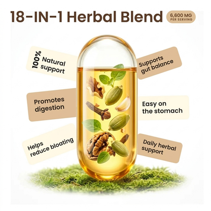 Black Walnut Wormwood Cleanse - 6,600mg softgels