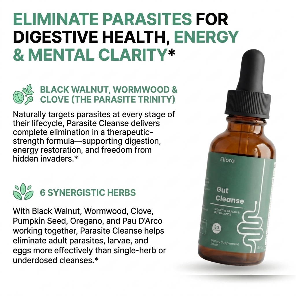 Ellora GutCleanse 2-Step Parasite Cleanse Kit